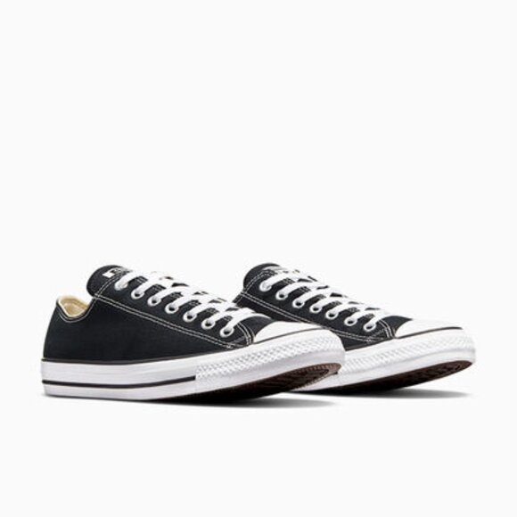 Converse Women's Chuck Taylor All Star Low Top Sneaker- BLACK - Picture 3 of 10